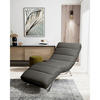 RELAXLIEGE in Bouclé Anthrazit  - Anthrazit/Silberfarben, Design, Textil/Metall (65/65-95/171cm) - Livetastic