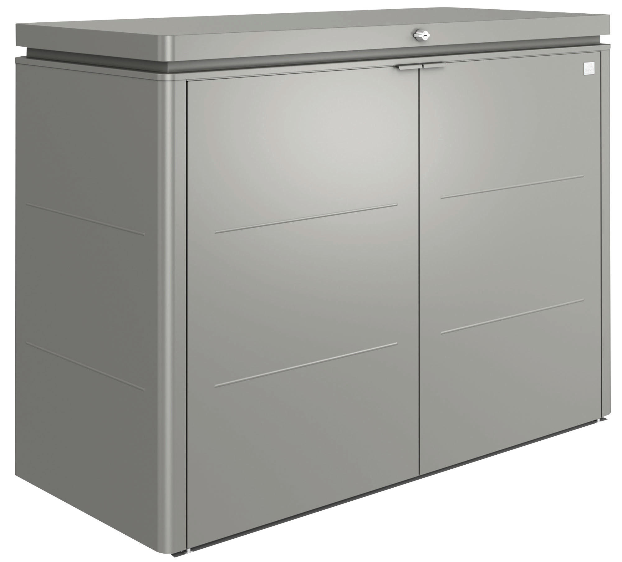 GARTENBOX - Grau, Design, Metall (160/118/70cm) - Biohort
