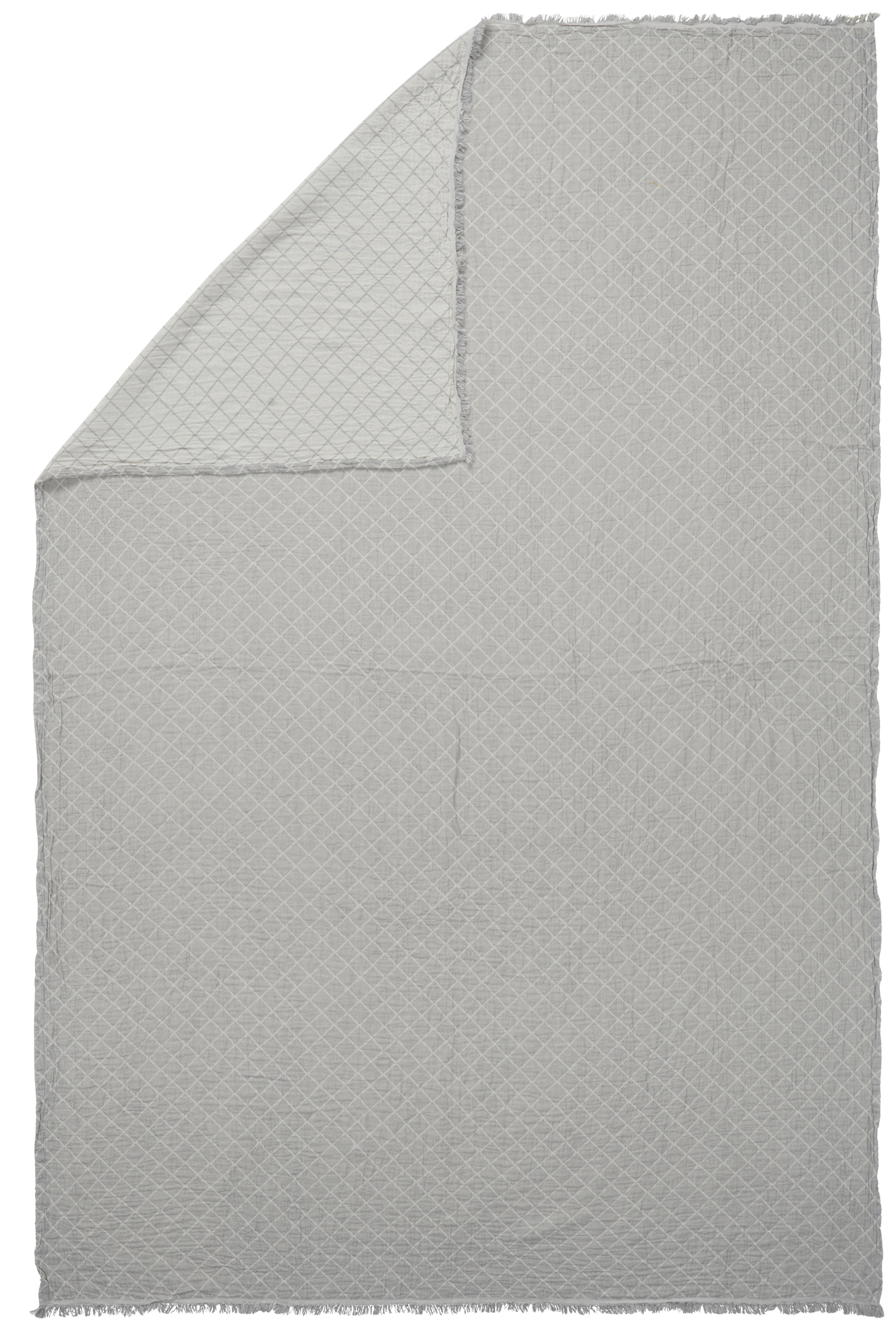 WOHNDECKE Musa 150/200 cm  - Naturfarben/Grau, KONVENTIONELL, Textil (150/200cm) - Ambiente