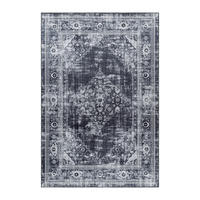 KOBEREC TKANÝ NA PLOCHO, 160/230 cm, černá - černá, Design, textil/kůže (160/230cm) - Novel