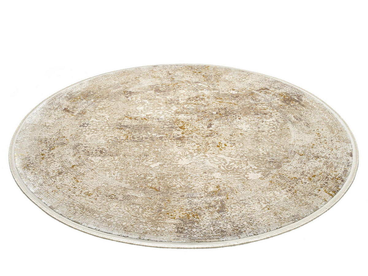 VINTAGE-TEPPICH 240 cm Avignon Goldfarben, Beige  - Beige/Goldfarben, Design, Textil (240cm) - Dieter Knoll