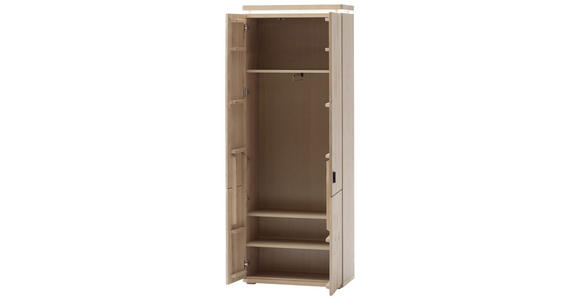 GARDEROBE Eichefarben - Eichefarben, Natur, Holz (260/204/38cm) - Linea Natura