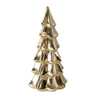 DEKOWEIHNACHTSBAUM - Goldfarben, LIFESTYLE, Keramik (7,3/7,3/15,5cm)