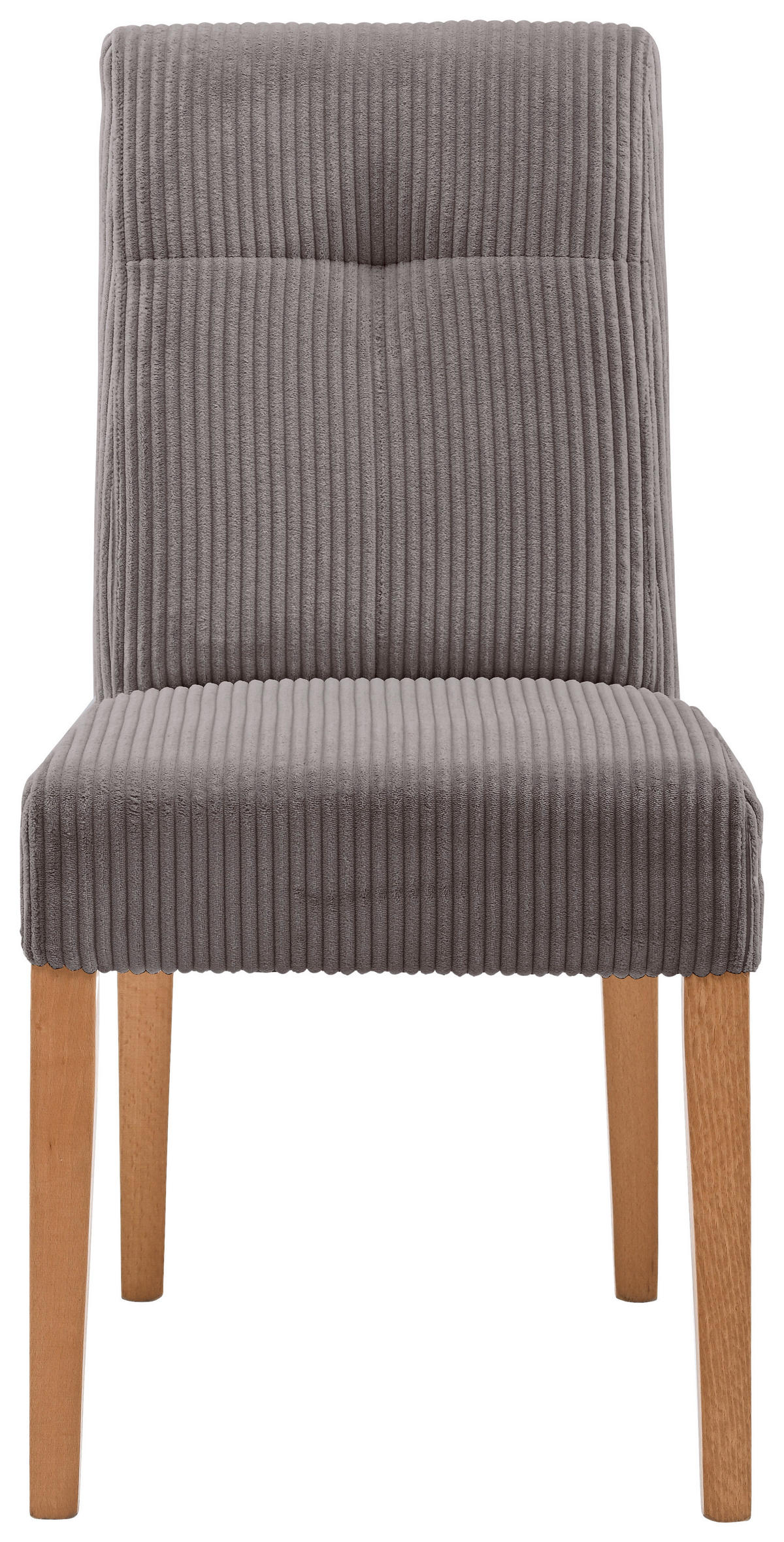 STUHL in Holz, Textil Braun, Buchefarben  - Buchefarben/Braun, KONVENTIONELL, Holz/Textil (47,5/91,5/63cm) - home24
