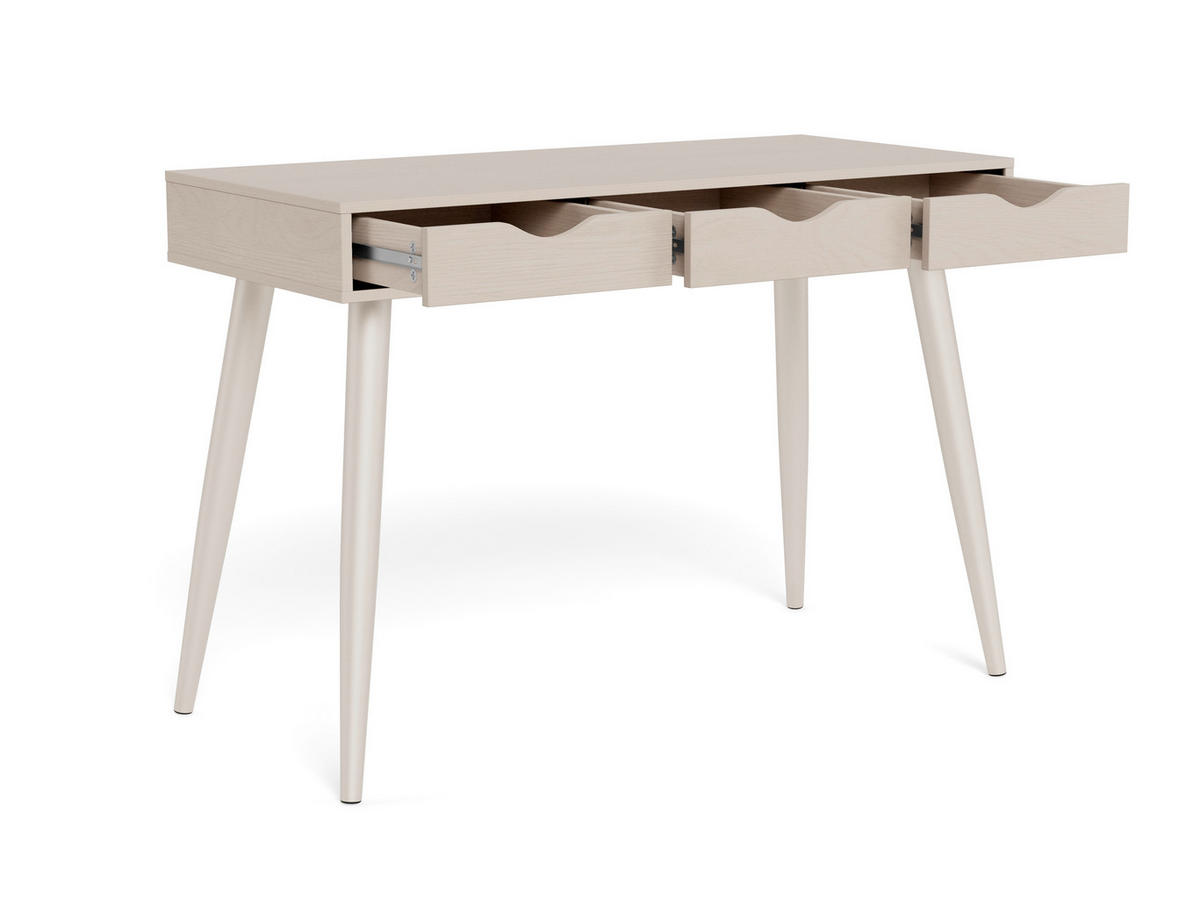 SCHREIBTISCH 110/50/77,1 cm Grau  - Grau, MODERN, Holzwerkstoff/Metall (110/50/77,1cm) - MID.YOU