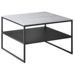 COUCHTISCH in Metall, Keramik  - Grau, Design, Keramik/Metall (65/65/41cm) - Johann Jakob