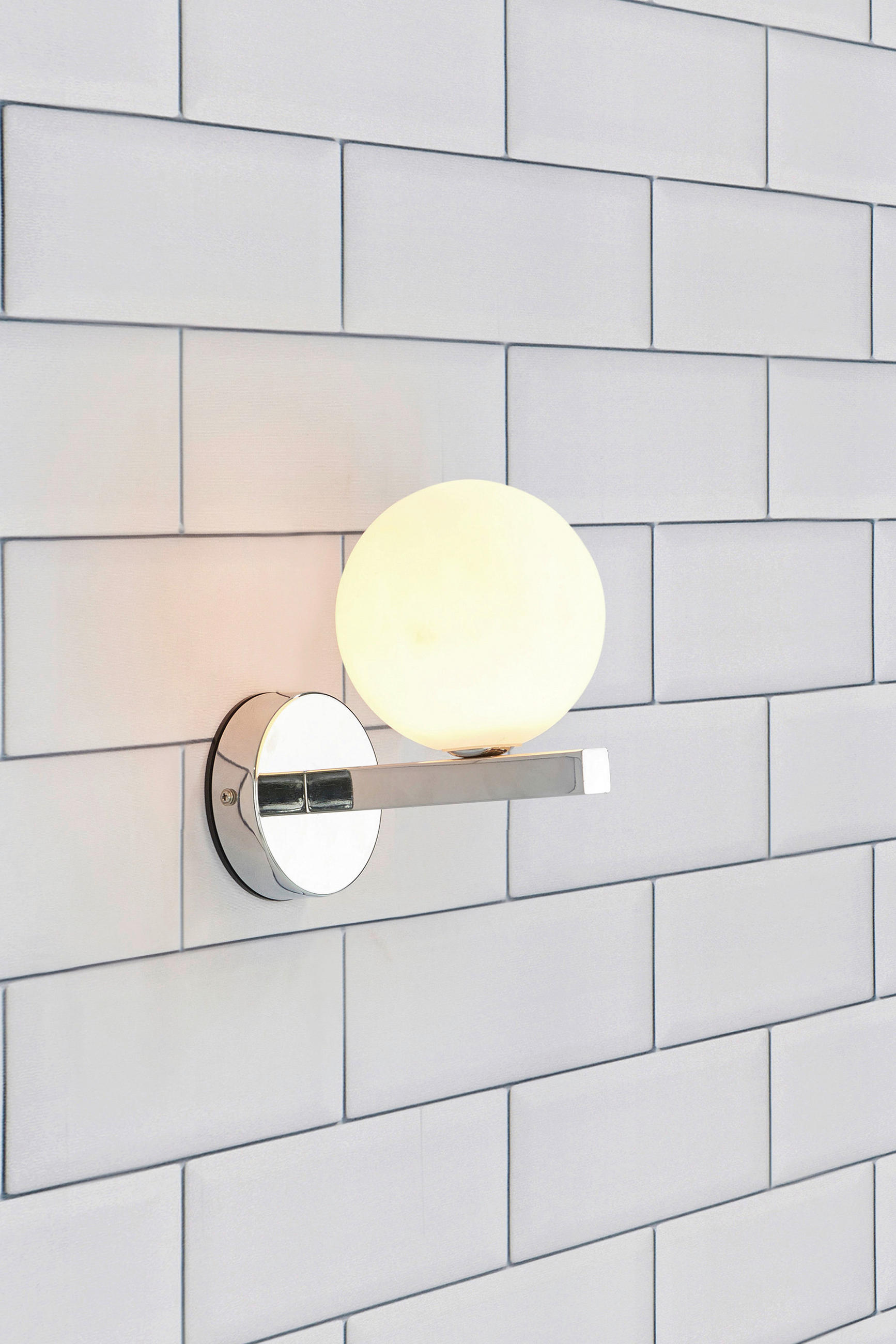 WANDLEUCHTE STREAM 17.5/12/18 cm   - Creme/Weiß, Basics (17.5/12/18cm) - Markslöjd