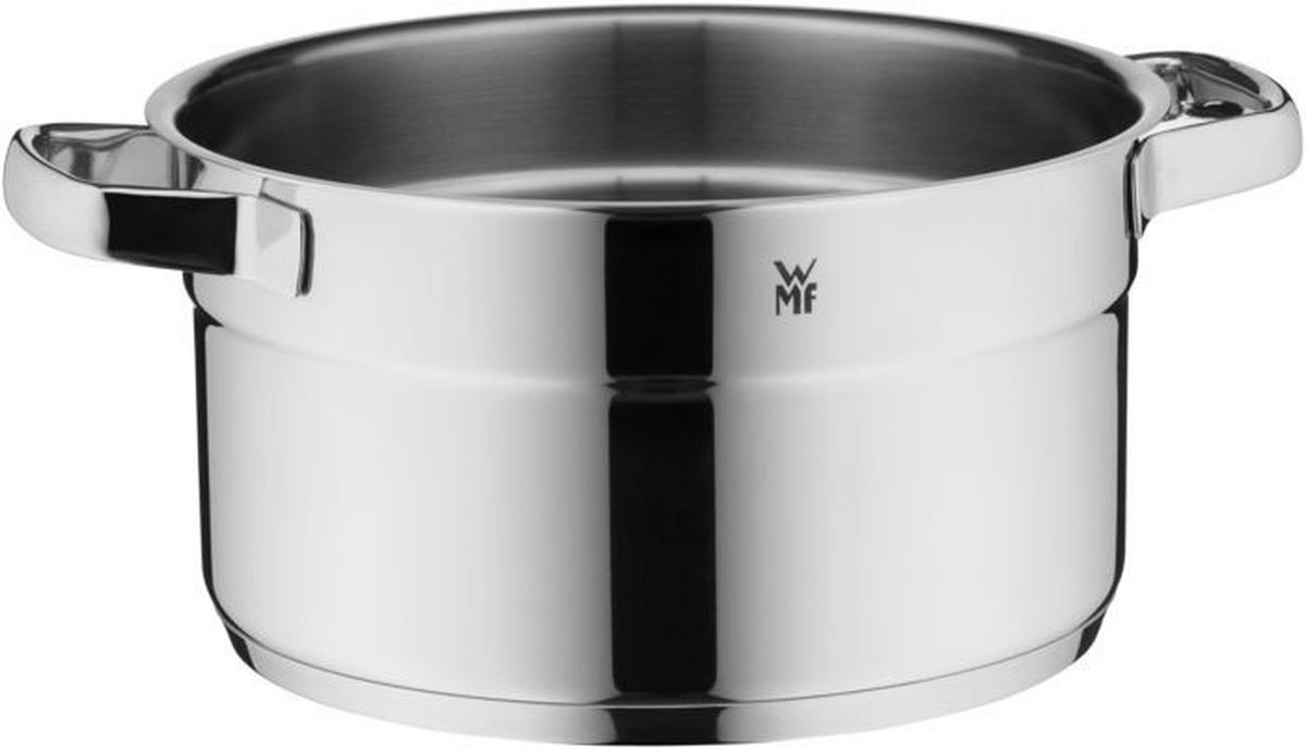 KOCHTOPFSET COMPACT CUISINE 5-teilig  - Edelstahlfarben, Design, Glas/Metall - WMF