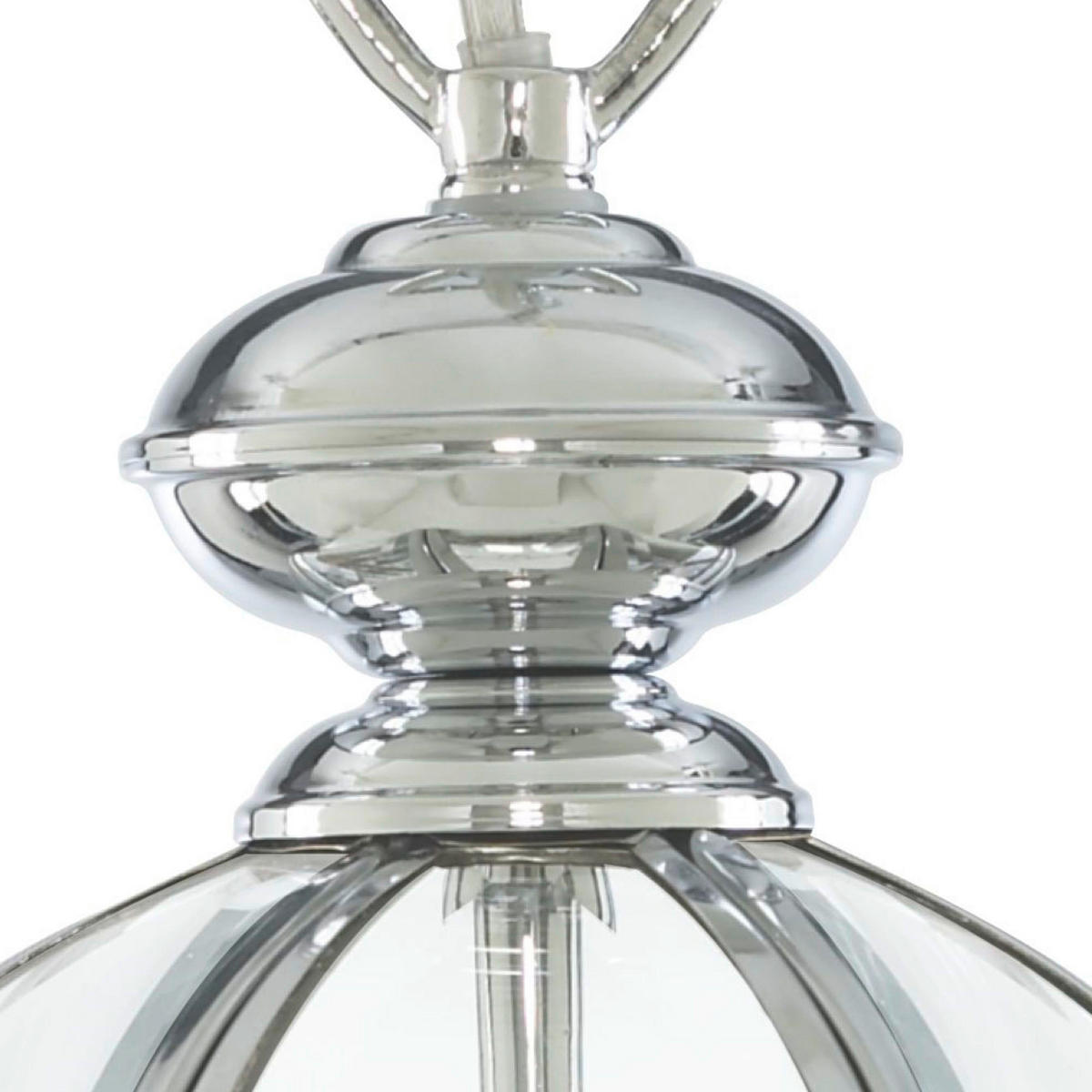 HÄNGLAMPA Bevelled 18/32 cm  - kromfärg, Klassisk, metall/glas (18/32cm)