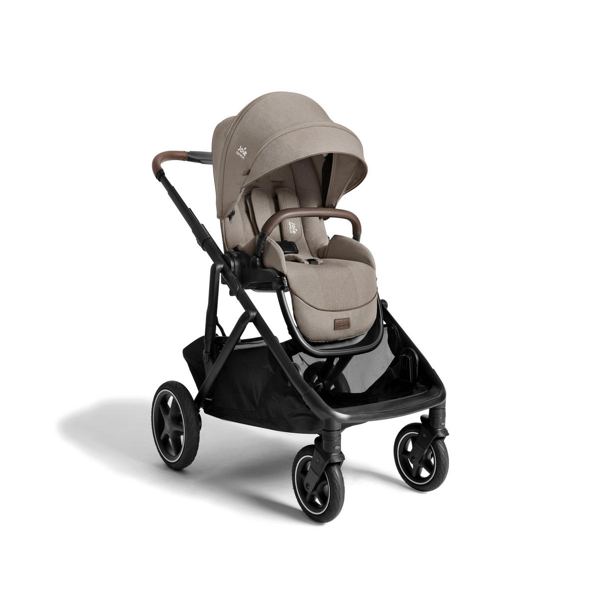 KINDERWAGENSET  Versiti 4in1  Sandstone  - Beigebraun/Schwarz, Basics, Textil/Metall (64/109/114cm) - Joie