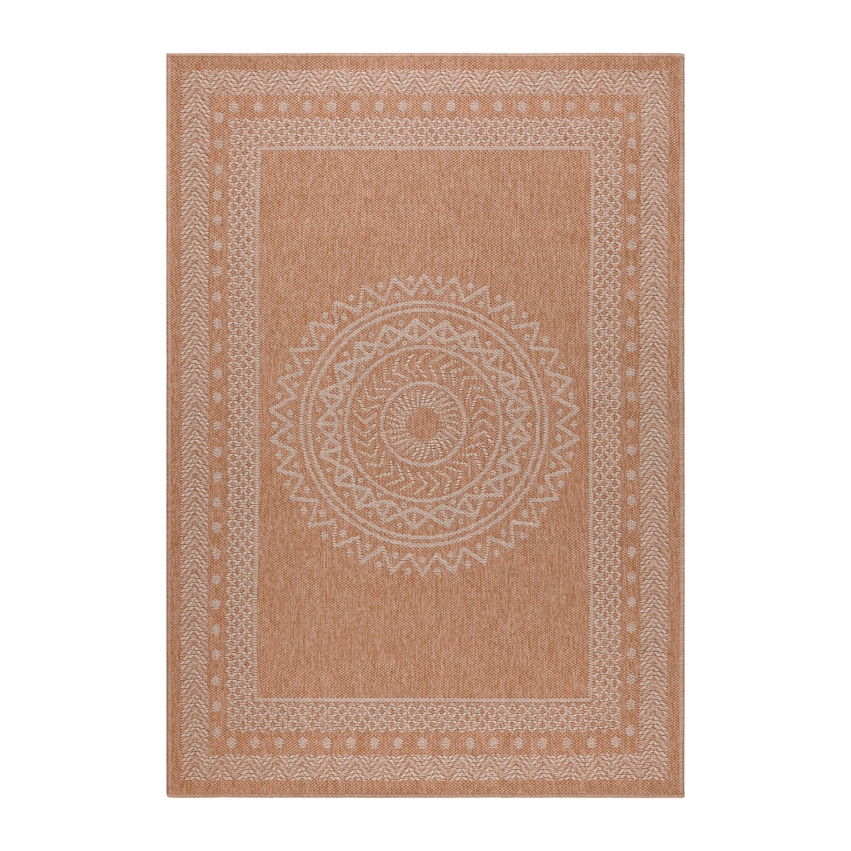 OUTDOORTEPPICH 200/290 cm Dhaka Beige  - Beige, Basics, Textil (200/290cm) - Novel