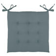 SITZKISSEN 40/40/4 cm    - Hellgrau, Basics, Textil (40/40/4cm) - Boxxx