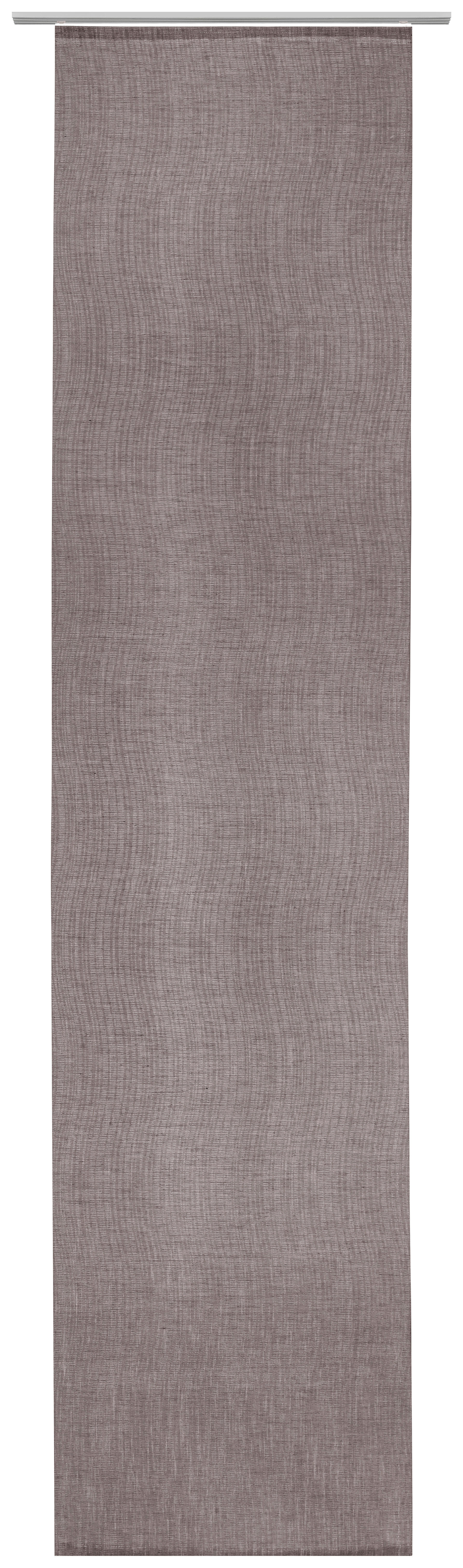 PANEL ZAVJESA smeđa - smeđa, Design, tekstil (60/255cm) - Novel