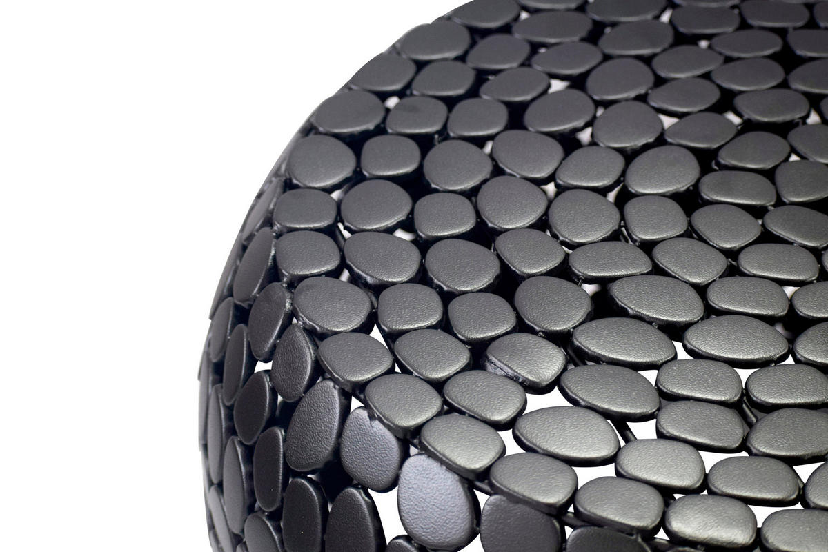 SOFFBORD i metall 66/66/32 cm  - svart, Design, metall (66/66/32cm) - Livetastic