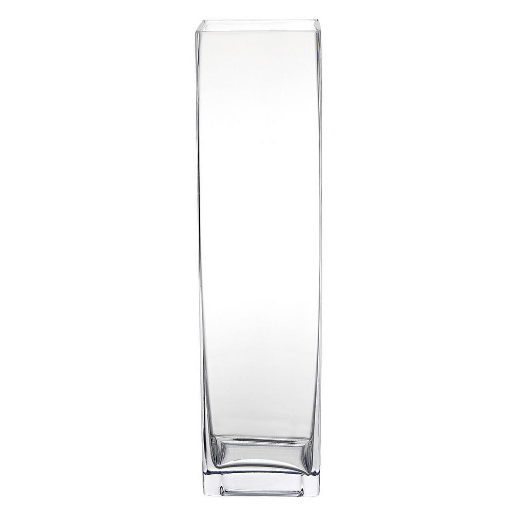 VÁZA, sklo, 40 cm - číre