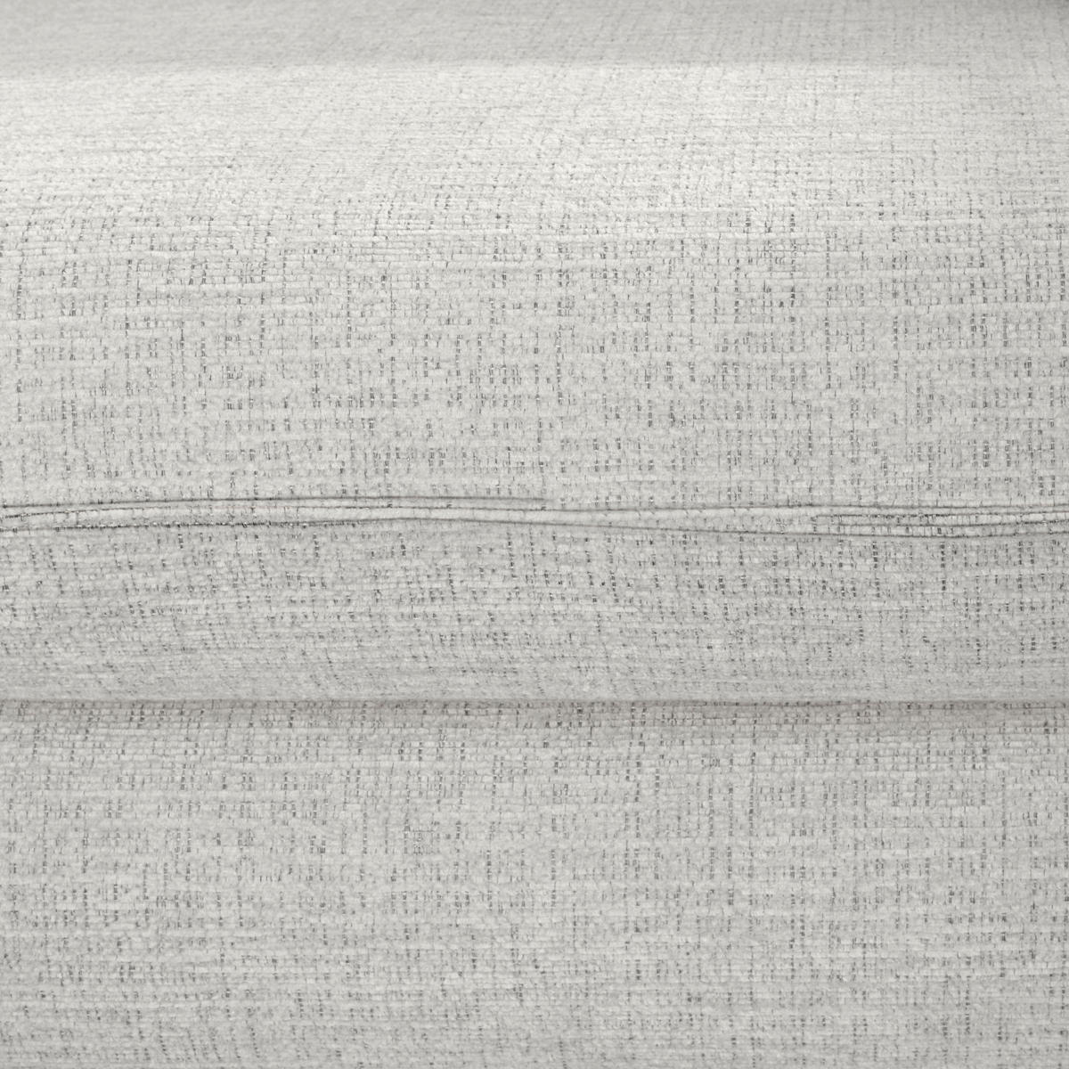 ECKSOFA inkl. Funktionen Hellgrau Struktur  - Hellgrau/Schwarz, Design, Holz/Textil (245/161cm) - Stylife