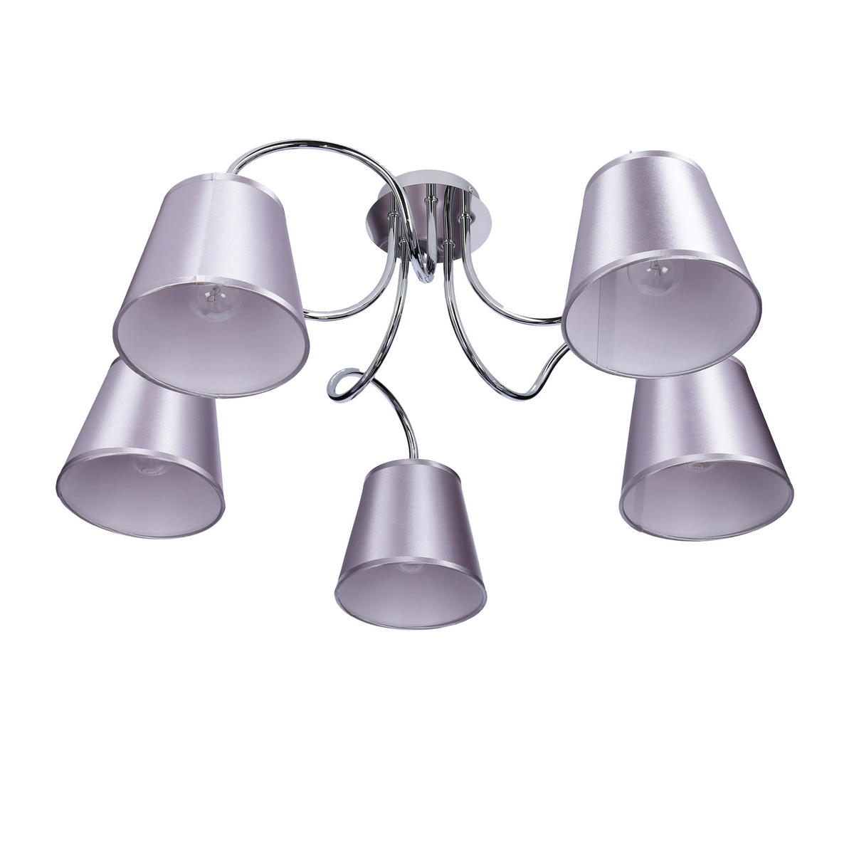 TAKLAMPA Luk 70/70/36 cm  - kromfärg, Klassisk, metall/plast (70/70/36cm)