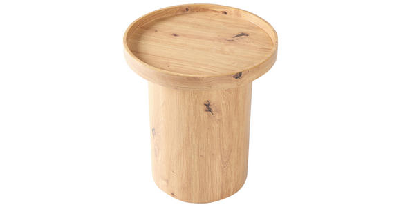 BEISTELLTISCH in Holzwerkstoff 40/40/45 cm - Wildeiche, Design, Holzwerkstoff (40/40/45cm) - Carryhome