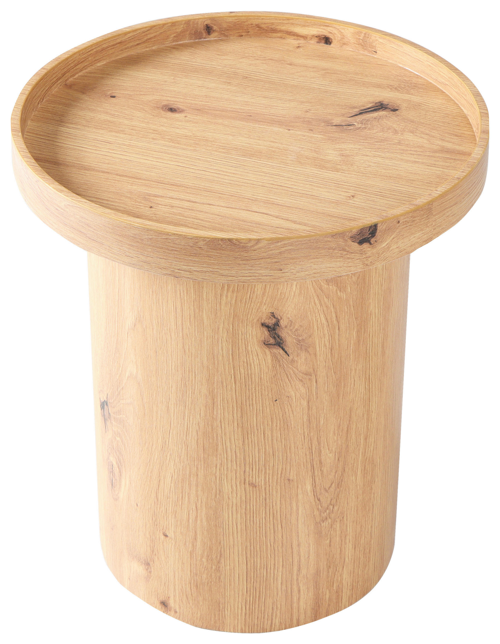 BEISTELLTISCH in Holzwerkstoff 40/40/45 cm  - Wildeiche, Design, Holzwerkstoff (40/40/45cm) - Carryhome