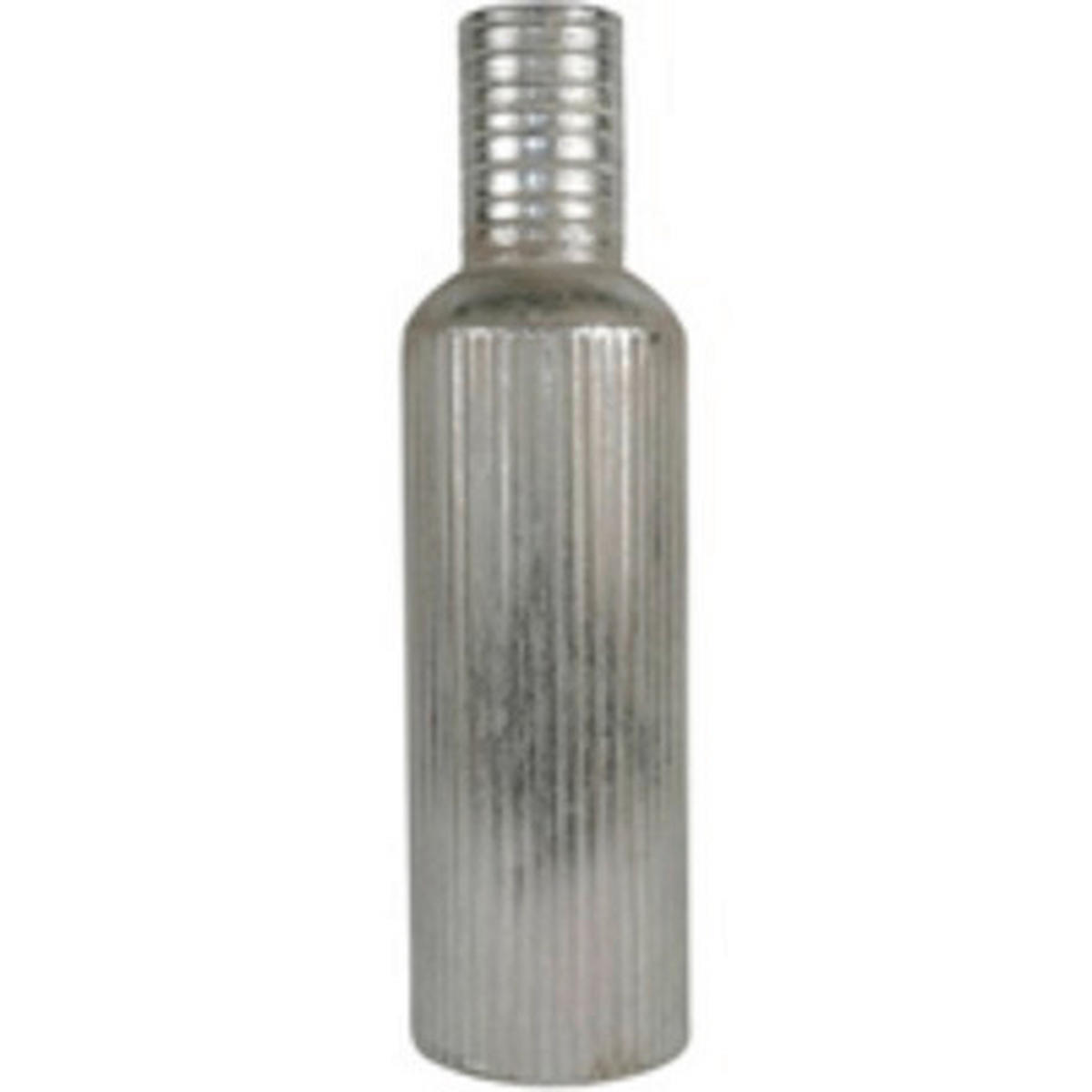 VAZA     metal  - srebrna, Osnovno, metal (14/14/53cm)