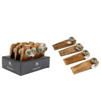 AJTÓÜTKÖZŐ - világosbarna, Basics, fa (16.5/5/5cm)