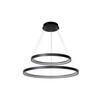 LED-HÄNGELEUCHTE 78/78/200 cm  - Schwarz, Design, Kunststoff (78/78/200cm) - Lucide