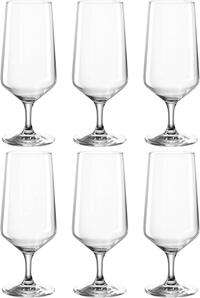 GLÄSERSET Puccini 6-teilig  - Transparent, Design, Glas (330ml) - Leonardo