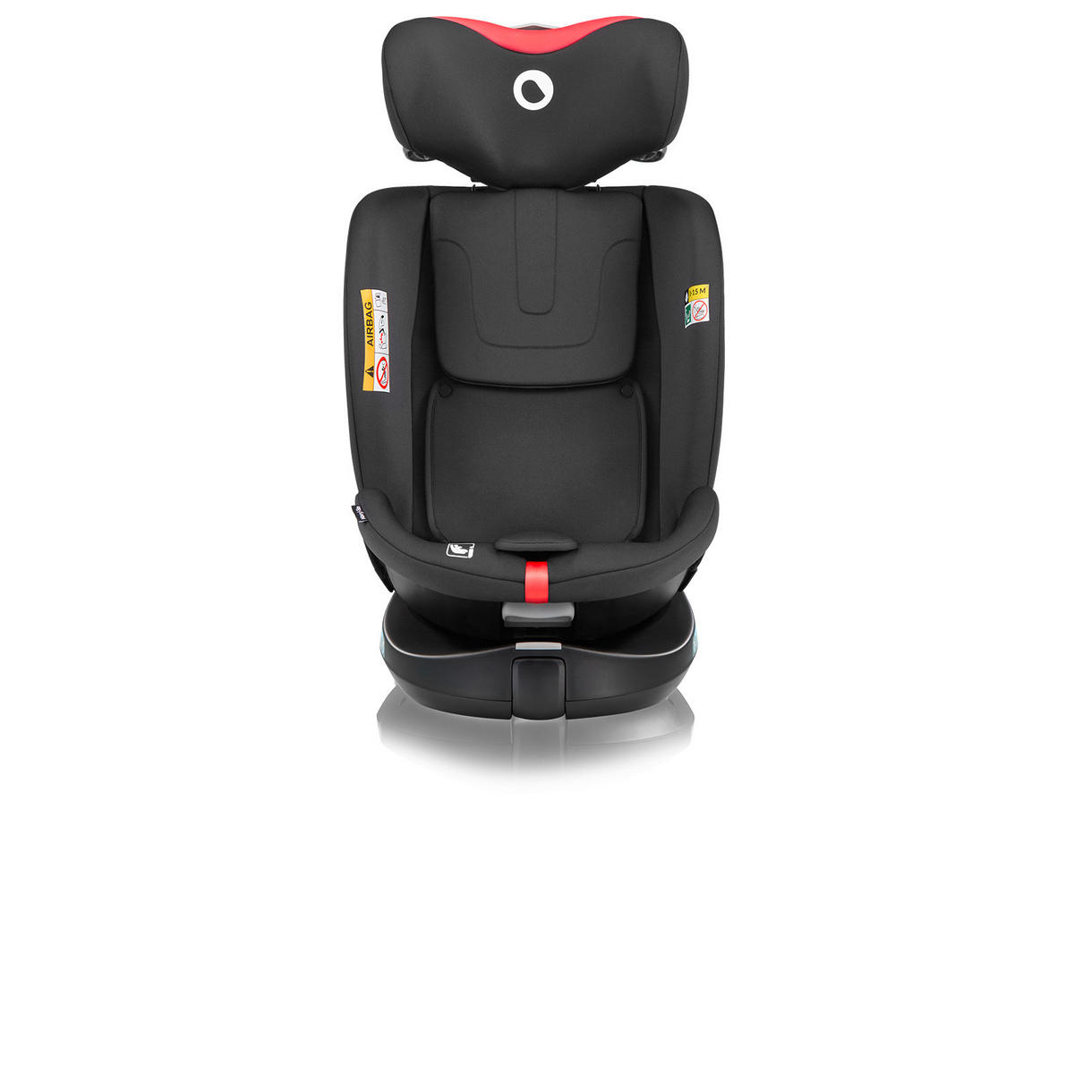 KINDERAUTOSITZ Navy i-Size  - Rot/Schwarz, Basics, Kunststoff (49/44cm) - Lionelo