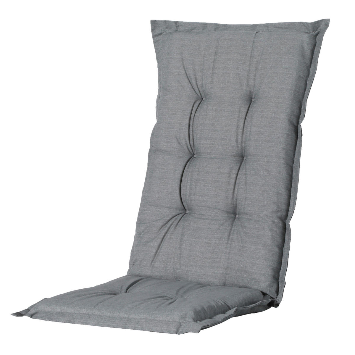 SESSELAUFLAGE in Grau  - Grau, MODERN, Textil (50/2/123cm) - Gardenson