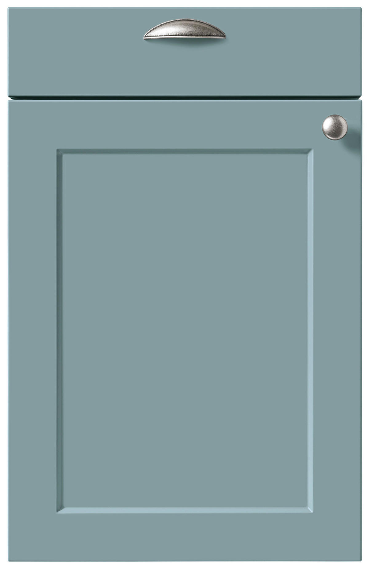 VGRADNA KUHINJA - žajbljevo zelena, Trendi, leseni material - Novel