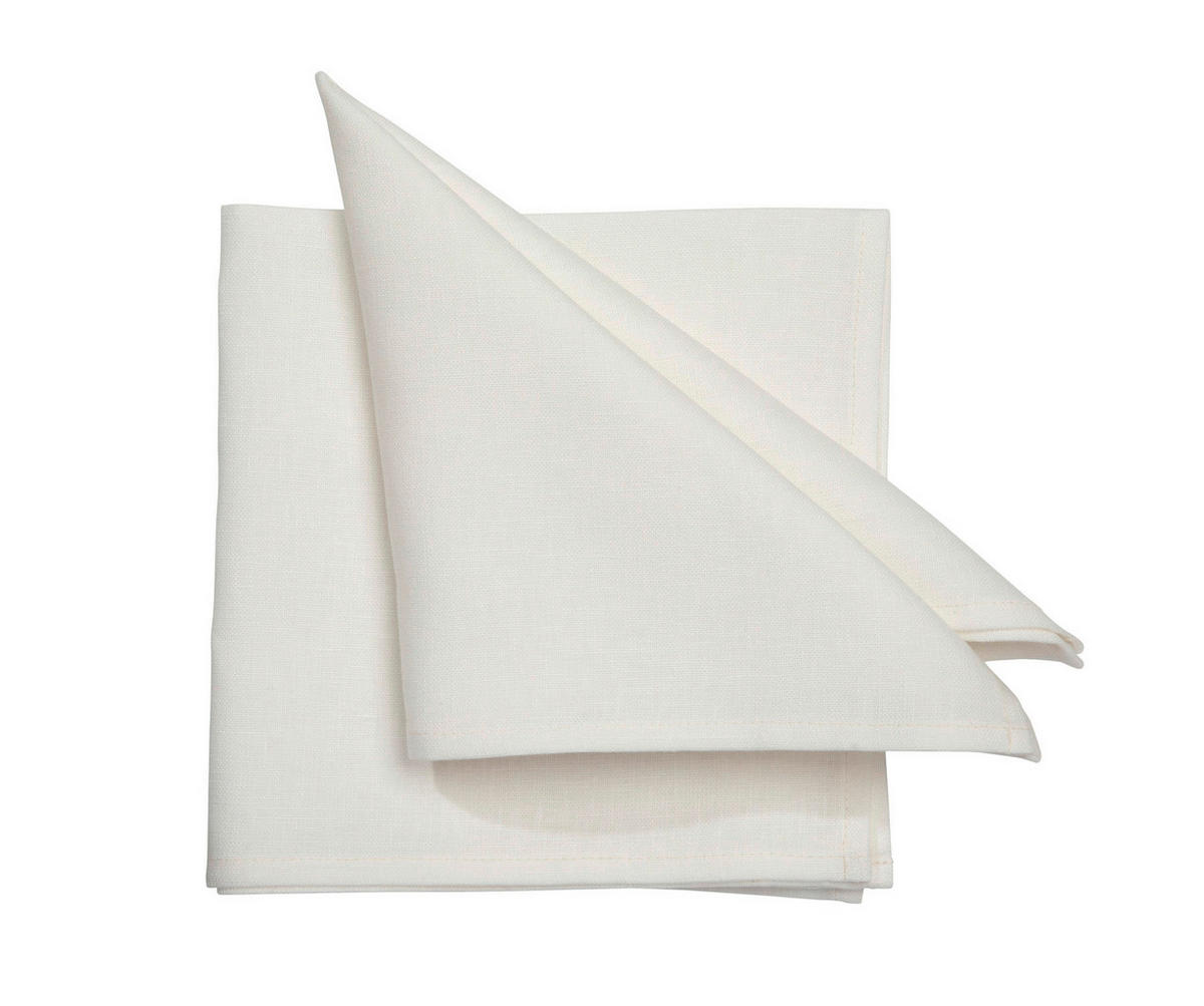 TISCHSET Textil Leinenoptik Weiß 35/50 cm  - Weiß, Basics, Textil (35/50cm) - Pichler