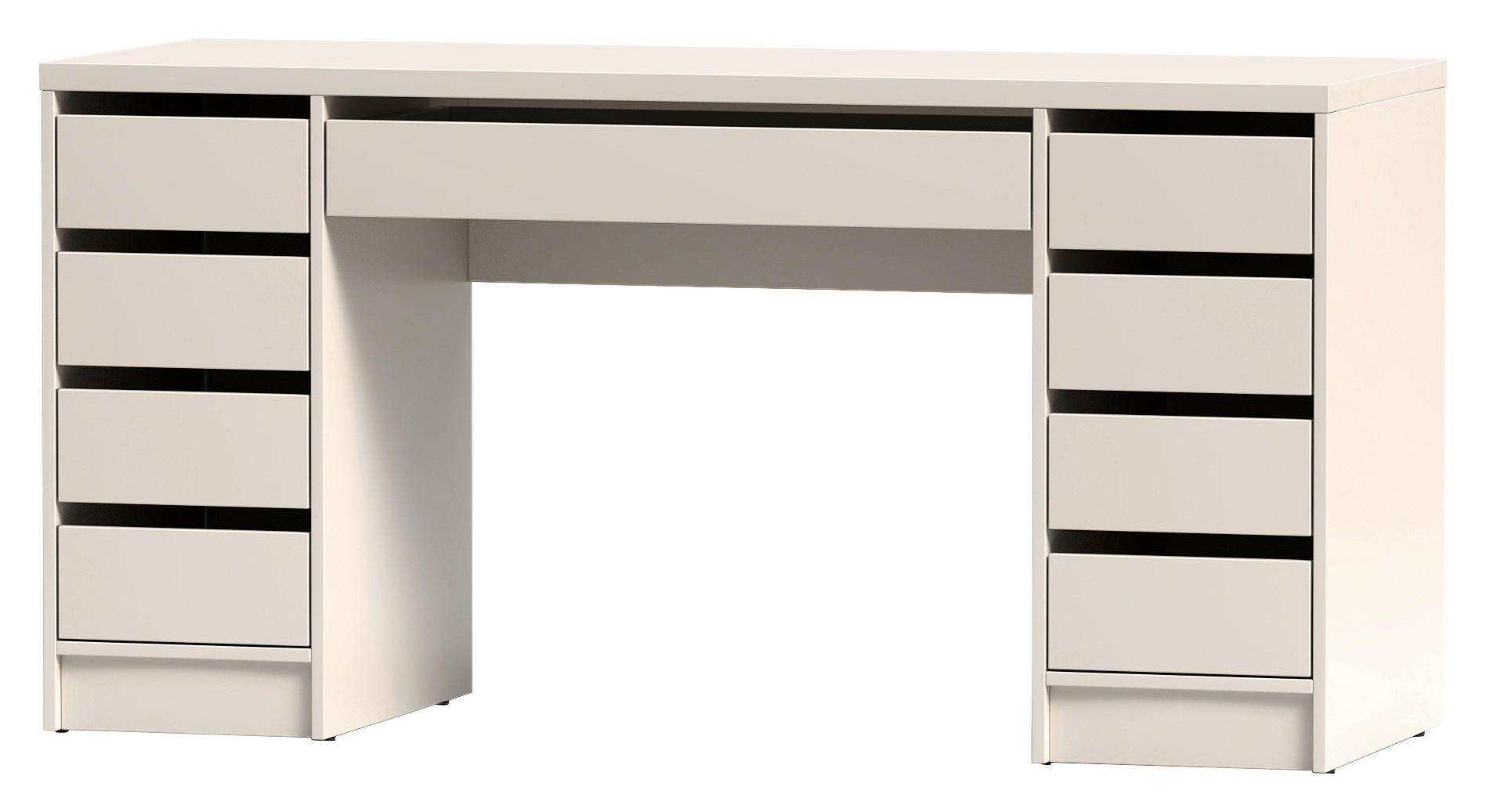 SCHREIBTISCH 152,6/55/77,6 cm Kaschmir  - Kaschmir, MODERN, Holzwerkstoff (152,6/55/77,6cm) - Livetastic