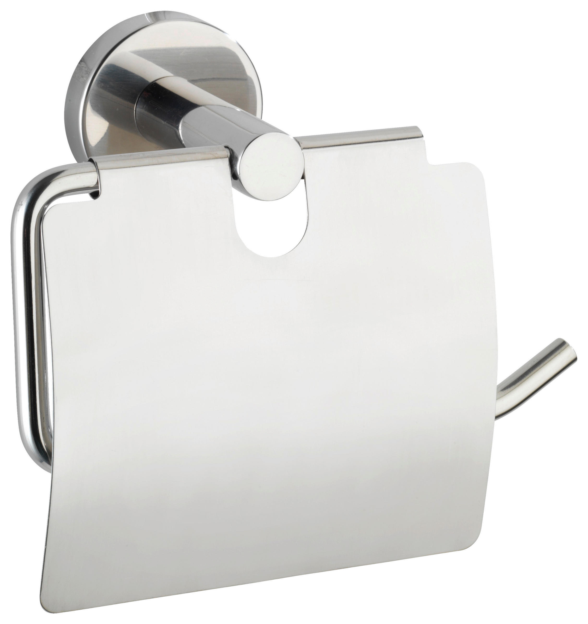 Wenko Toilettenpapierhalter Bosio Shine Chrom 18.5x8.0x21.5 cm