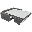SCHLAFSOFA in Webstoff Grau  - Schwarz/Grau, KONVENTIONELL, Kunststoff/Textil (198/84/96cm) - Carryhome