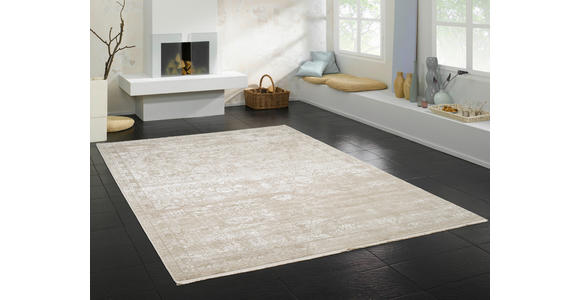 WEBTEPPICH 67/130 cm Colorè Beige  - Beige, LIFESTYLE, Textil (67/130cm) - Dieter Knoll