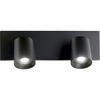 STRAHLER Modo 35/11/9 cm   - Schwarz, Basics, Metall (35/11/9cm) - Fabas Luce