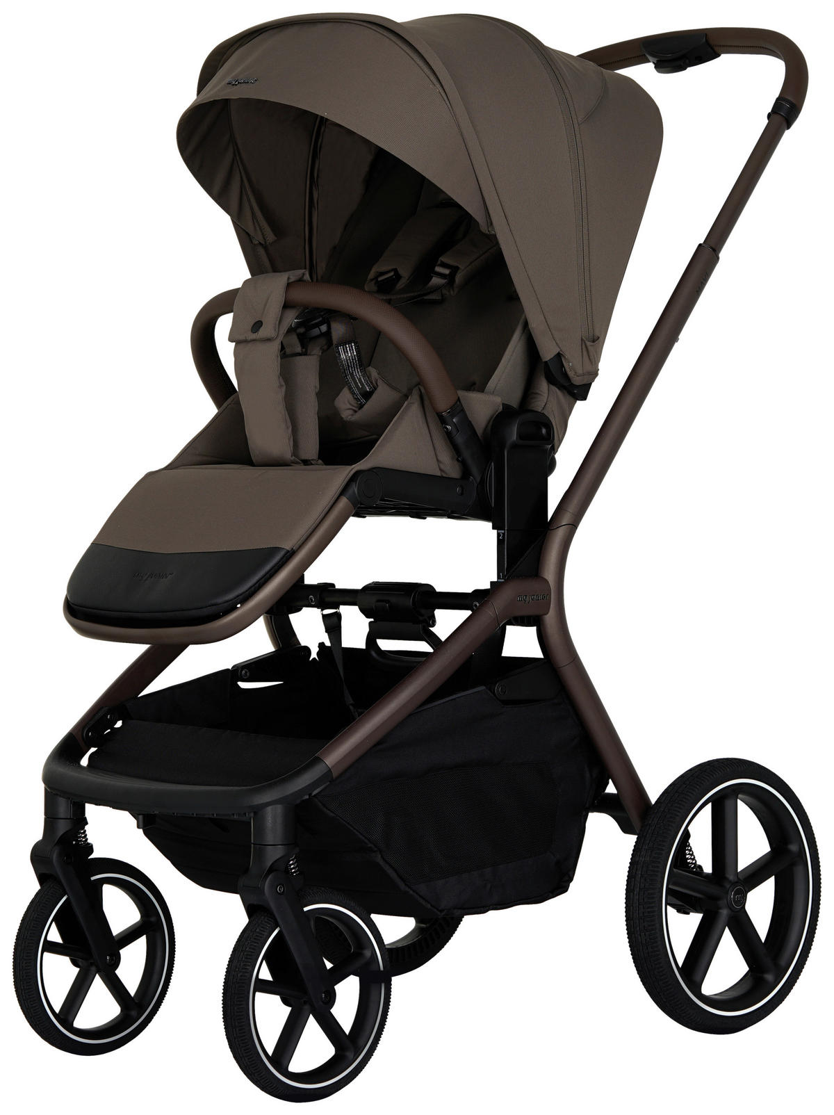 KOMBIKINDERWAGEN MAVI  - Mokka, Trend, Textil/Metall (92/55/110,5cm)