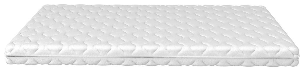 KOMFORTSCHAUMMATRATZE 180/200 cm Höhe ca. 9 cm  - Weiß, Basics, Textil (180/200cm) - Boxxx