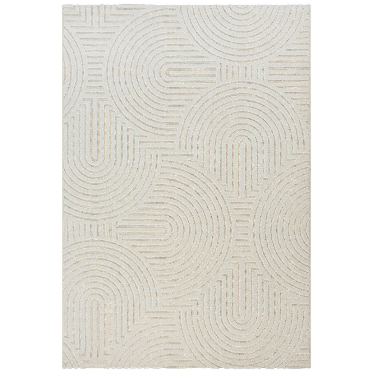 OUTDOORTEPPICH 200/290 cm Berlin Creme  - Creme, Basics, Kunststoff/Textil (200/290cm) - Novel