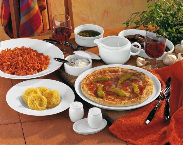 PIZZATELLER Lukullus Porzellan - Weiß, Basics, Keramik (30cm) - Seltmann Weiden