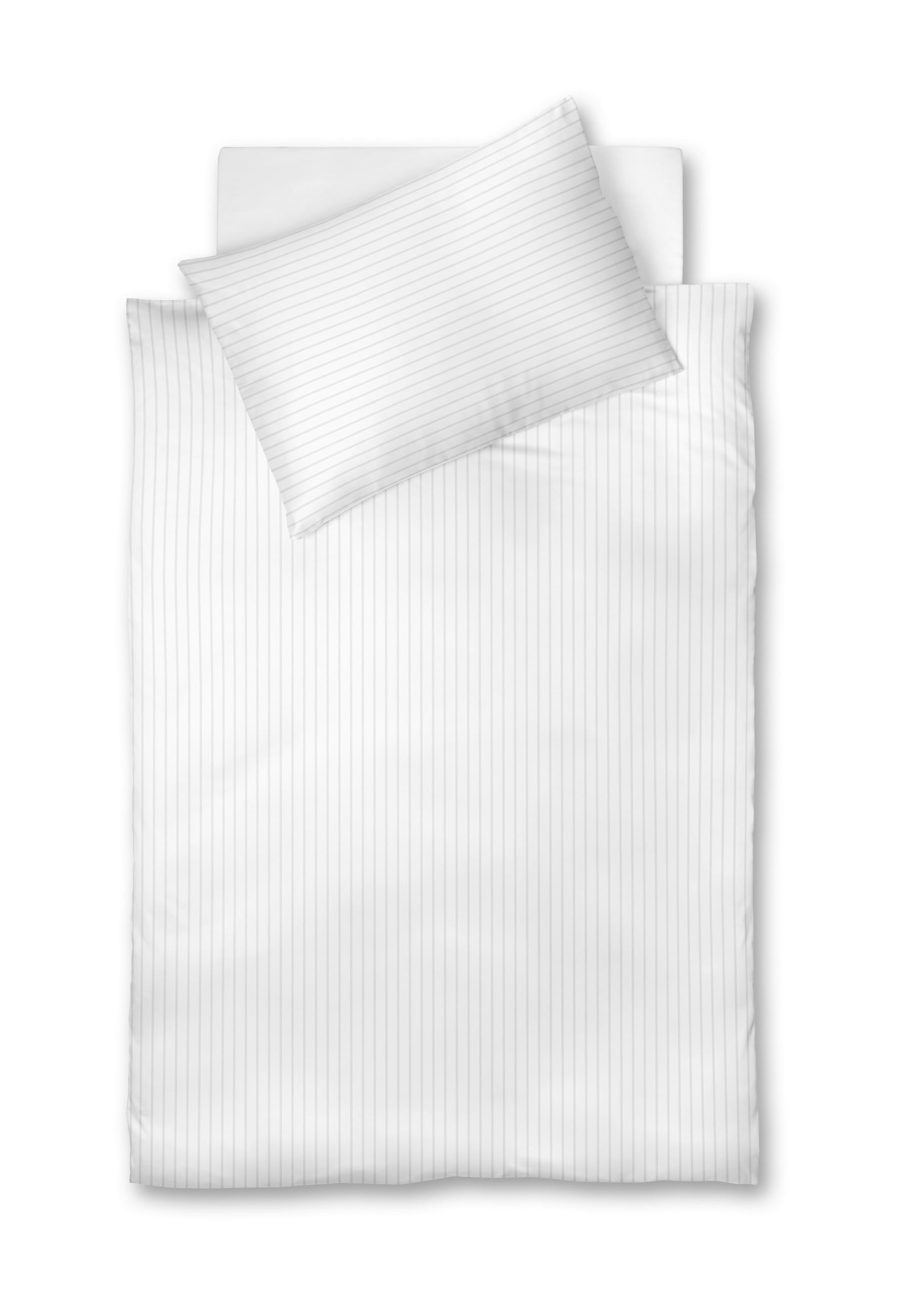 POSTEĽNÁ BIELIZEŇ, damask, biela, 200/200 cm - biela, Basics, textil (200/200cm)