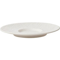 UNTERTASSE MANUFACTURE rock blanc  17 cm   - Weiß, Design, Keramik (17cm) - Villeroy & Boch