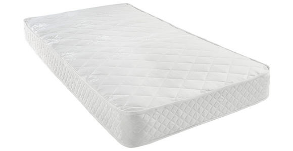 FEDERKERNMATRATZE 90/200 cm - Weiß, Basics, Textil (90/200cm) - Sleeptex
