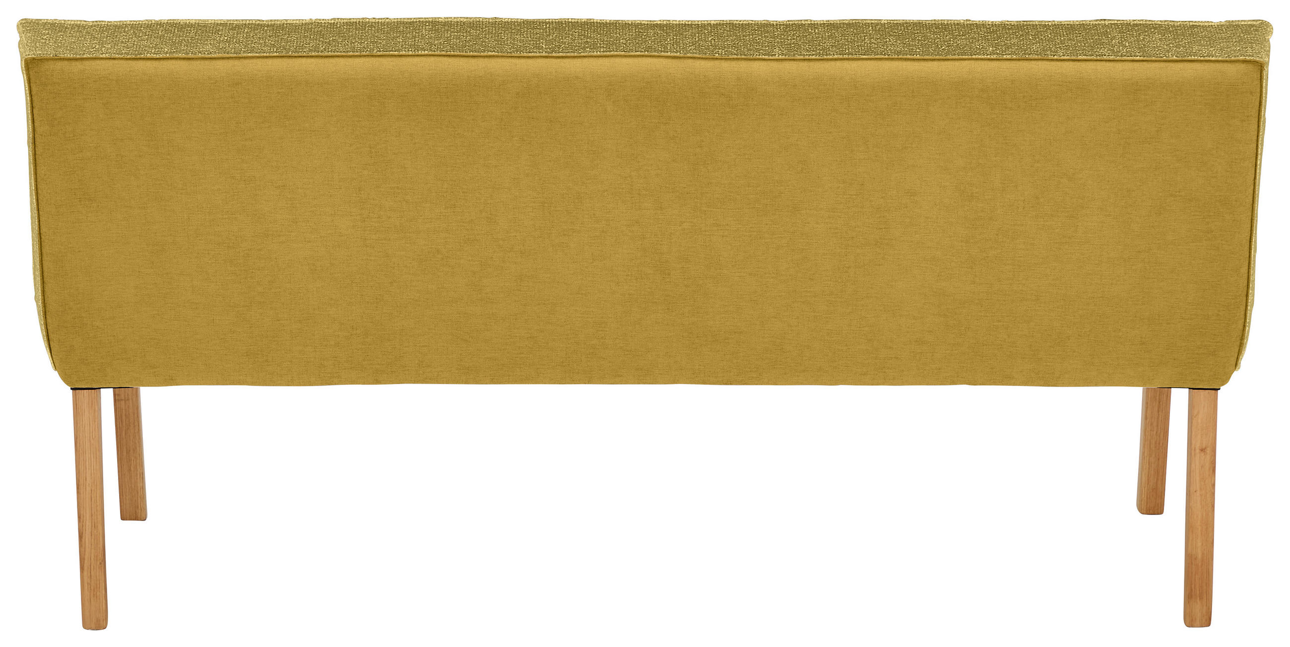 Thumbnail - Linea Natura Sitzbank, Gelb, Holz, Textil, Eiche, vollmassiv, 3-Sitzer, 177x88x63 cm, Stoffauswahl, in verschiedenen Grö...