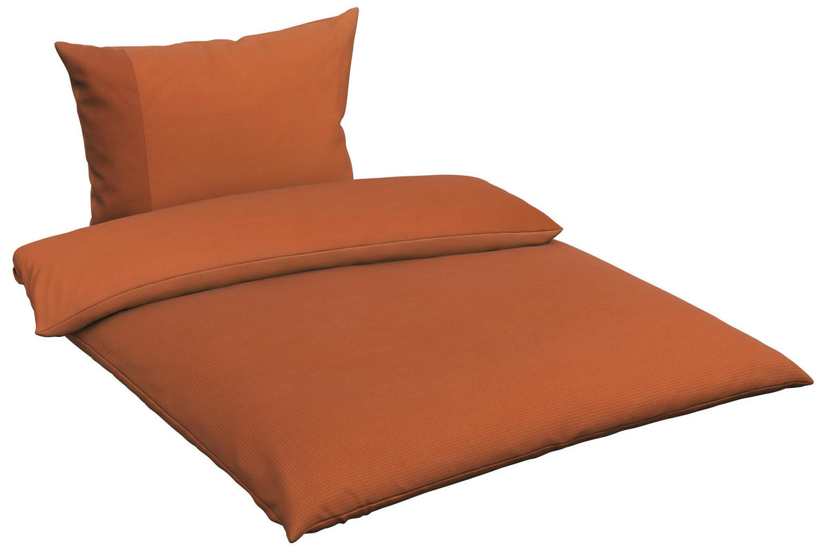 BETTWÄSCHE Waffelpiqué  - Braun, Design, Textil (140cm) - Esposa