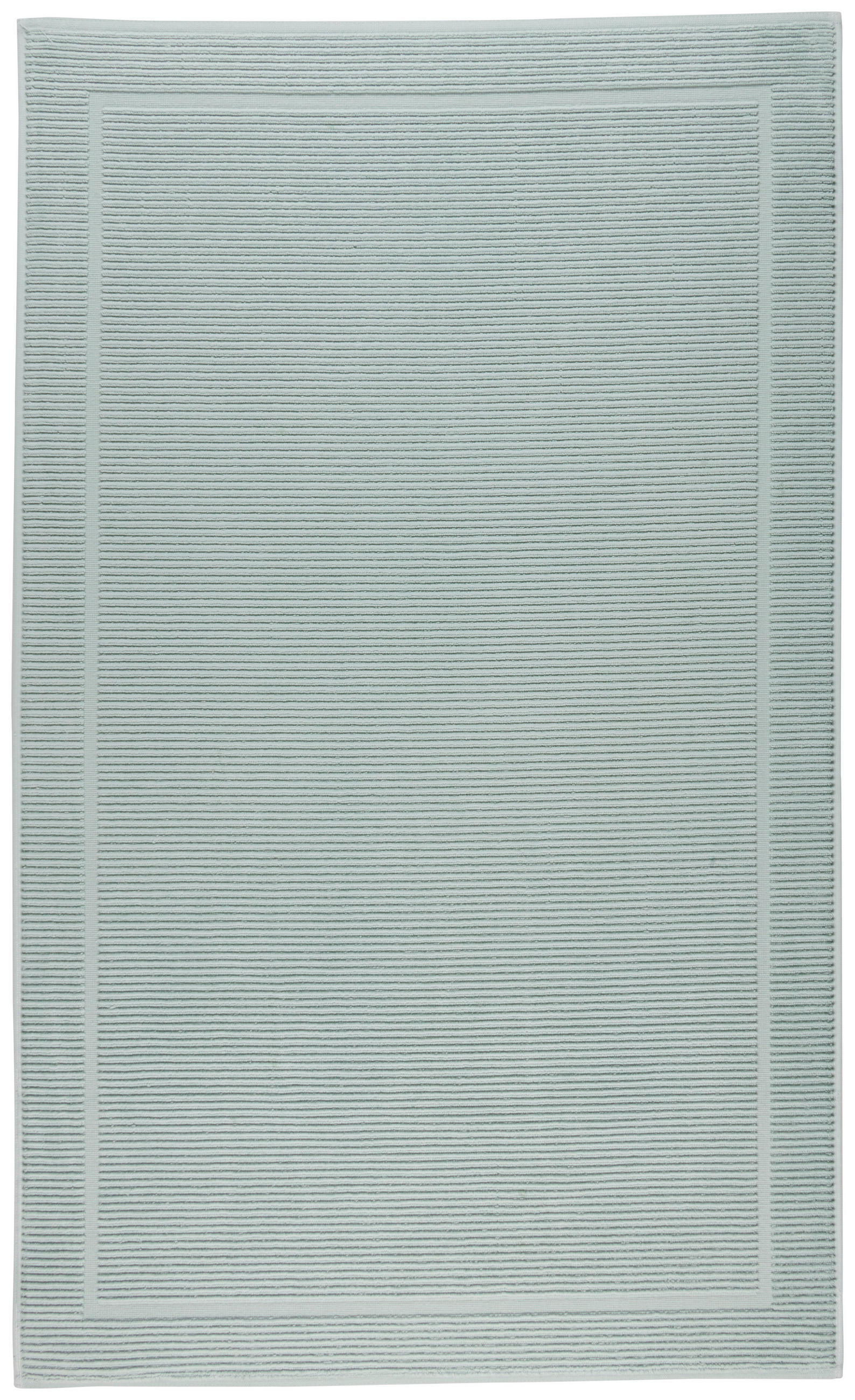 FÜRDŐSZOBASZŐNYEG  70/120 cm  mentazöld   - mentazöld, Basics, textil (70/120cm) - Bio:Vio