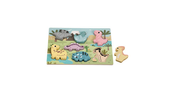 PUZZLE - Multicolor, Basics, Holzwerkstoff (22,5/30cm) - My Baby Lou