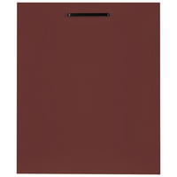 GESCHIRRSPÜLERFRONT 45/72/1,9 cm  in Rot  - Rot/Schwarz, MODERN, Holzwerkstoff/Metall (45/72/1,9cm) - Nobilia