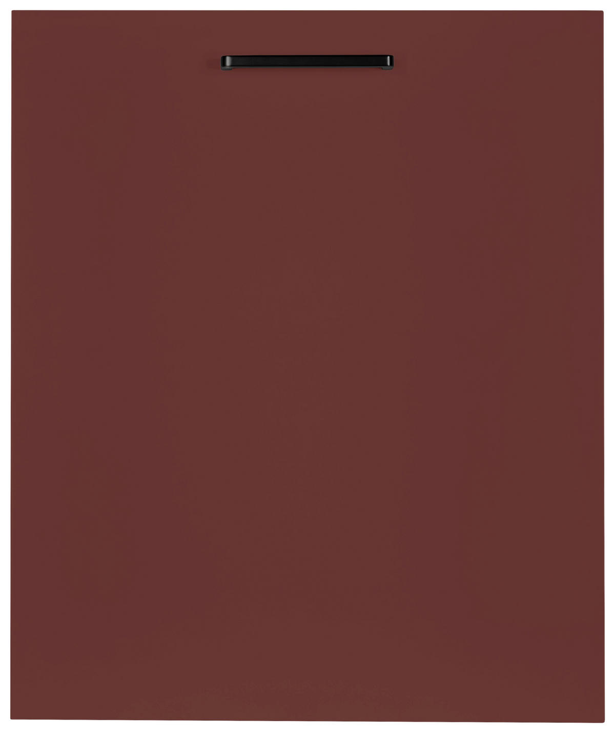 GESCHIRRSPÜLERFRONT 45/72/1,9 cm  in Rot  - Rot/Schwarz, MODERN, Holzwerkstoff/Metall (45/72/1,9cm) - Nobilia