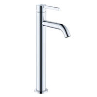 WASCHTISCHARMATUR 17843  - Chromfarben, Basics, Metall (3,6/33,5/18,8cm) - Celina Home